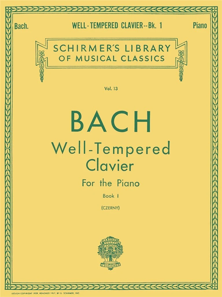 Bach -  WELL TEMPERED CLAVIER